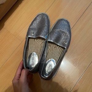 Silver shoes size 8. Michael Kors